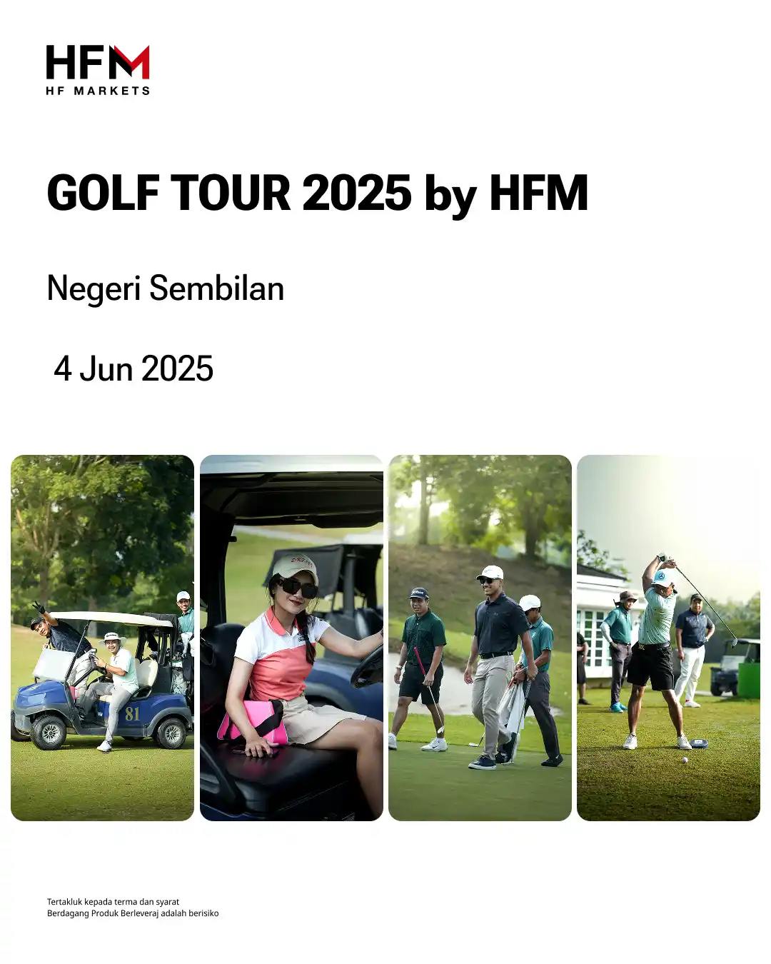 Image from HFM Malaysia: *🏌️SWING YOUR WAY TO VICTORY: GOLF TOUR 2025 by HFM* 📌Pada 4 Jun 2...