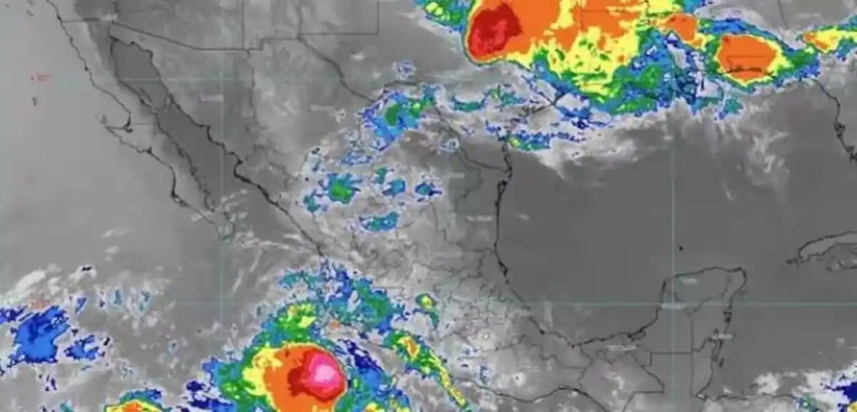 Image from Politico MX: ‼️ALERTA en el Pacífico! ‘Bárbara’ es HURACÁN categoría 1, ¿qué estado...