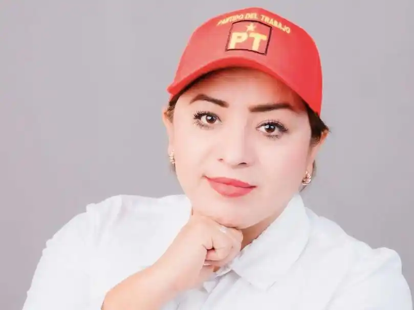 Image from Politico MX: *⭕Candidata del PT en Veracruz sufre ataque armado en su casa⭕* Guada...
