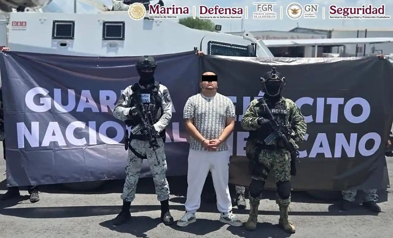 Image from Politico MX: ‼️ *Detienen al ‘M-47′ por asesinato de integrantes de Grupo Fugitivo*...