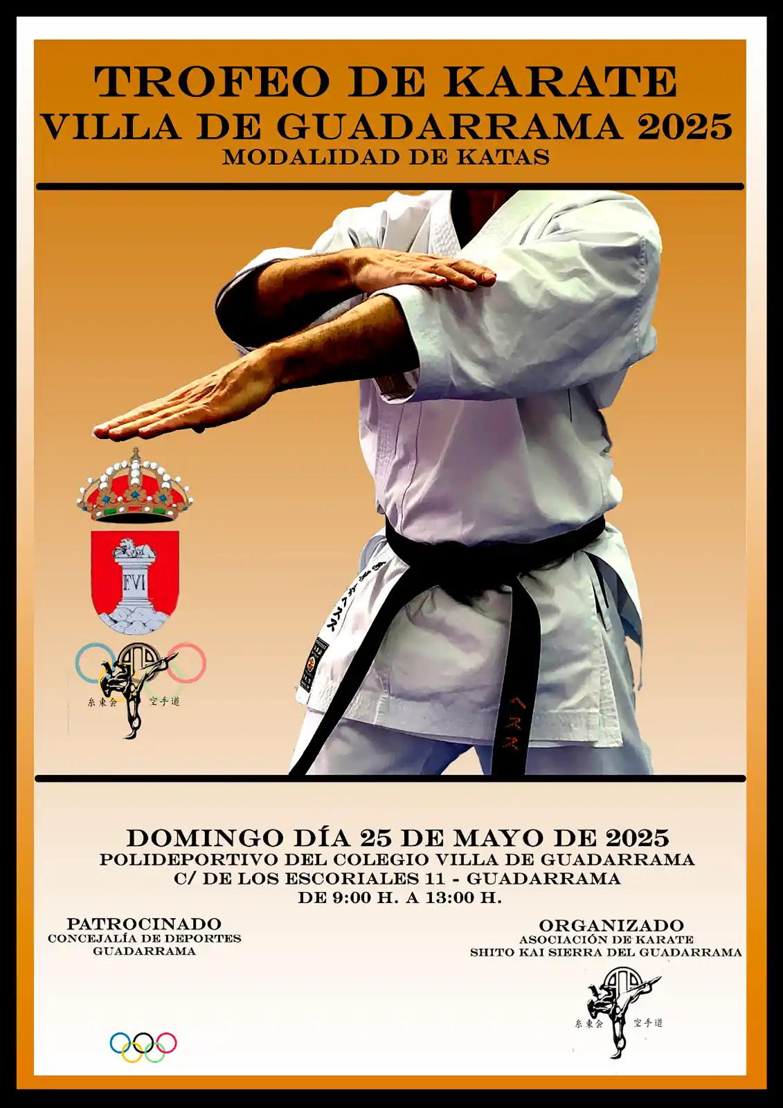 Image from Agenda y noticias de Guadarrama. Ayuntamiento de Guadarrama: El domingo 25 de mayo *Trofeo de Karate Villa de Guadarrama 2025* Mod...