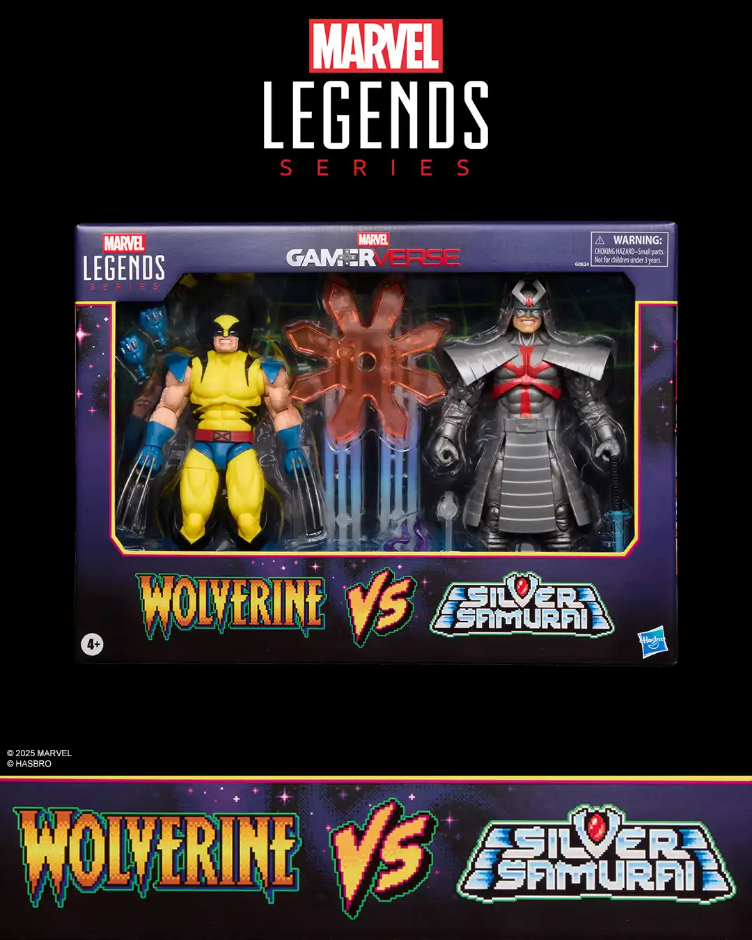 Image from 🤖 PiXELATOY 🙂: ⏳ Pre-Order! 👉Wolverine vs. Silver Samurai Marvel Legends Series G...