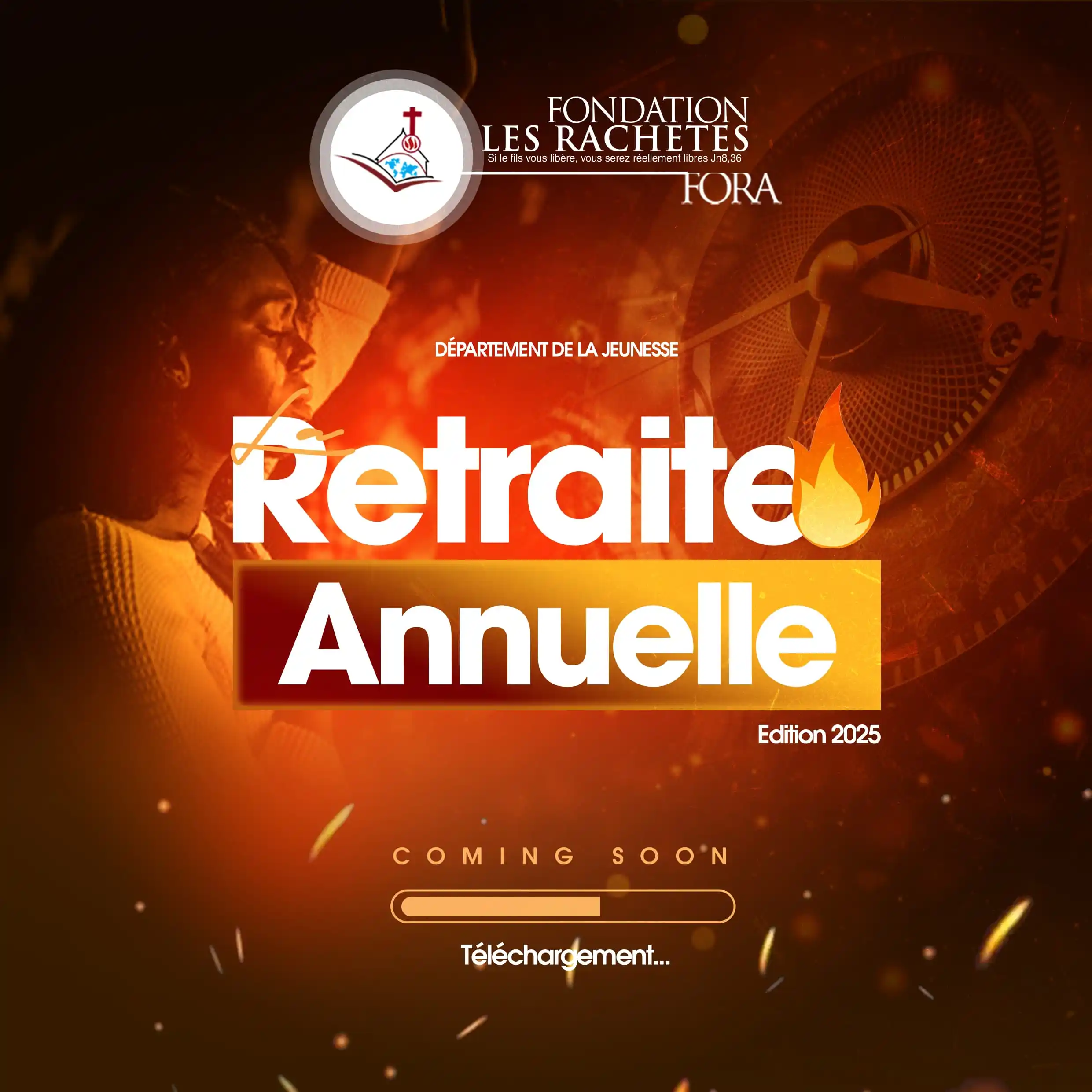 Image from Fondation les Rachetés: ✨ *Retraite annuelle de prière – Coming Soon* ✨ Un temps de renouve...