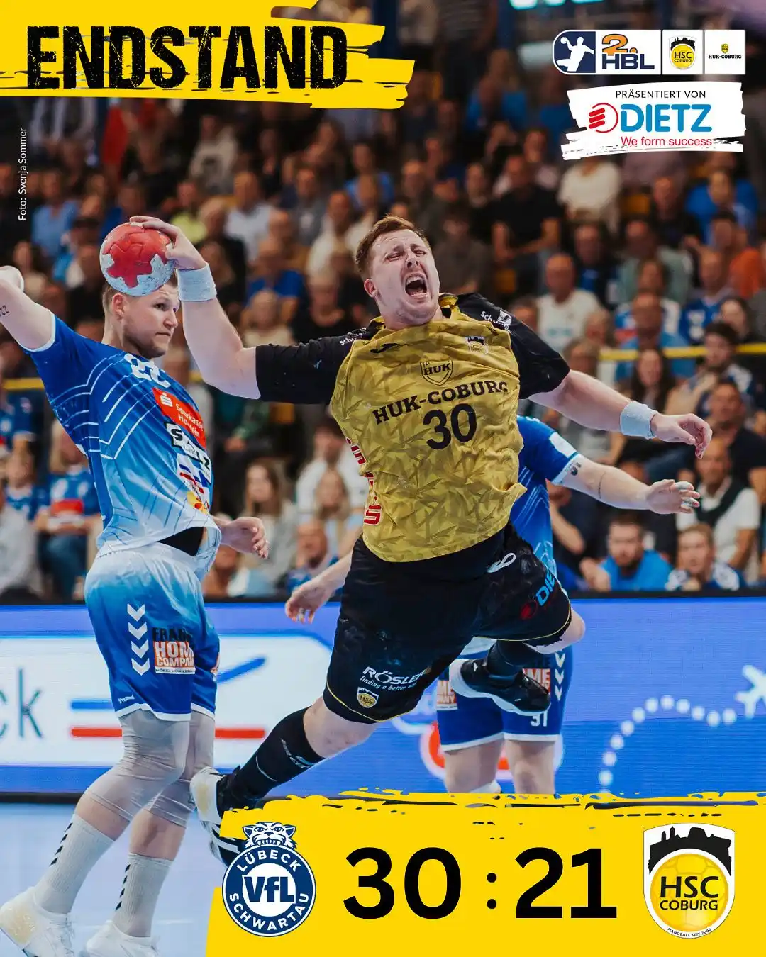 Image from HSC 2000 Coburg: Schluss in Lübeck. Wir verlieren unser letztes Saisonspiel gegen den V...