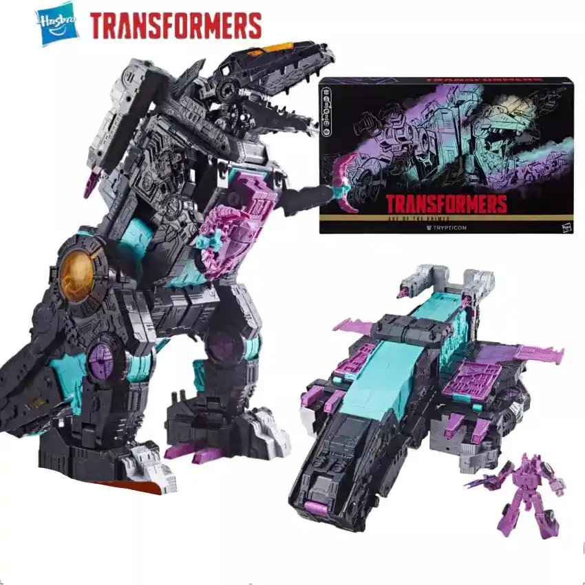 Image from 🤖 PiXELATOY 🙂: ➡️ Stock! 👉G1 Trypticon (45 cm) Transformers Generations Selects Age...