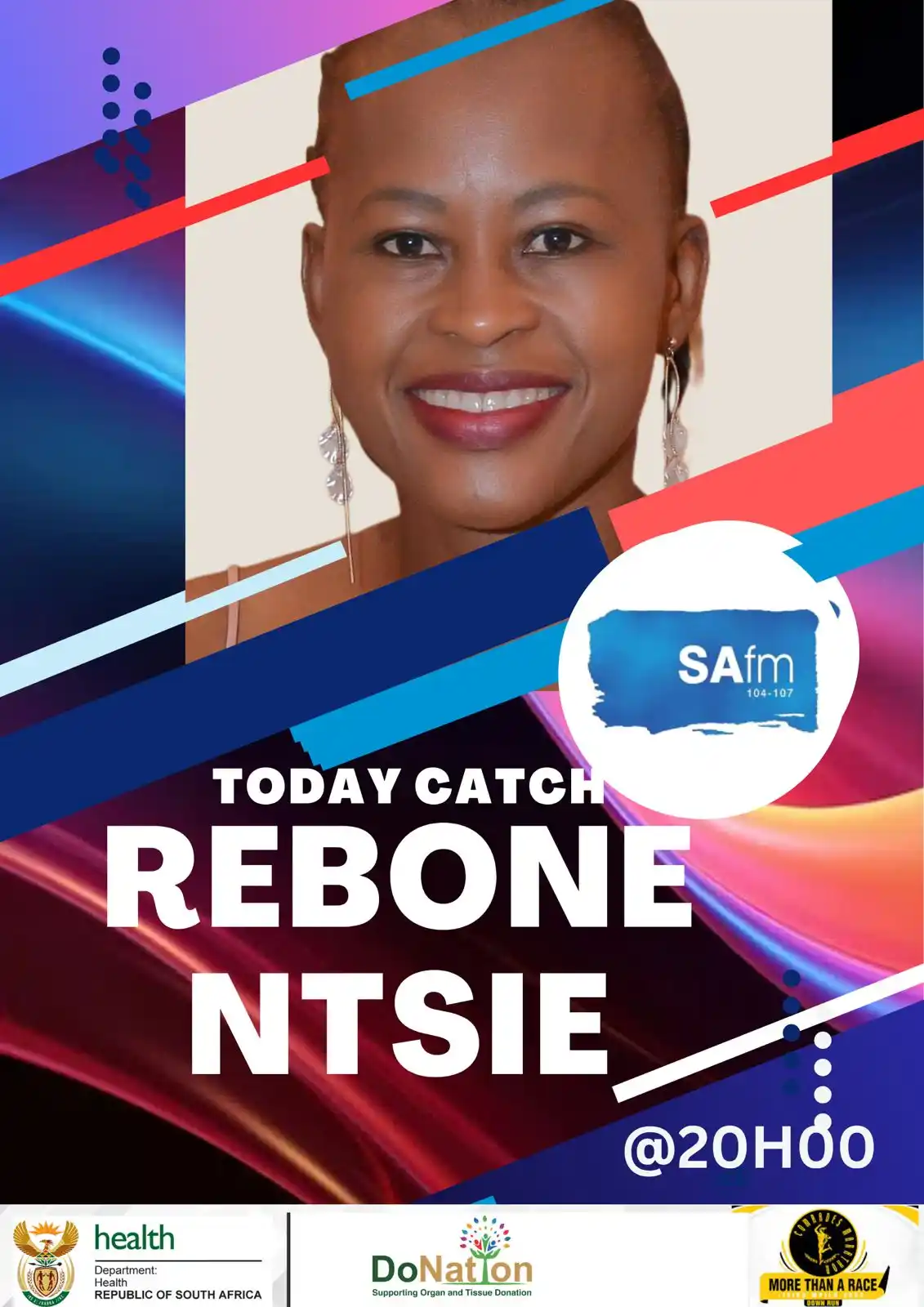 Image from HealthZA: 🎧 Tune in tonight! 📻 SAFM | 20h20 The National Department of Health ...