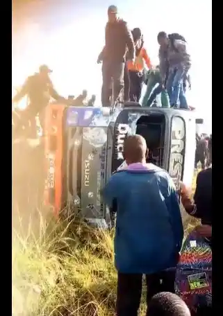 Image from SGA SECURITY UPDATES: *Traffic Incident Alert – Juja, Kiambu County* Accident Involving Supe...