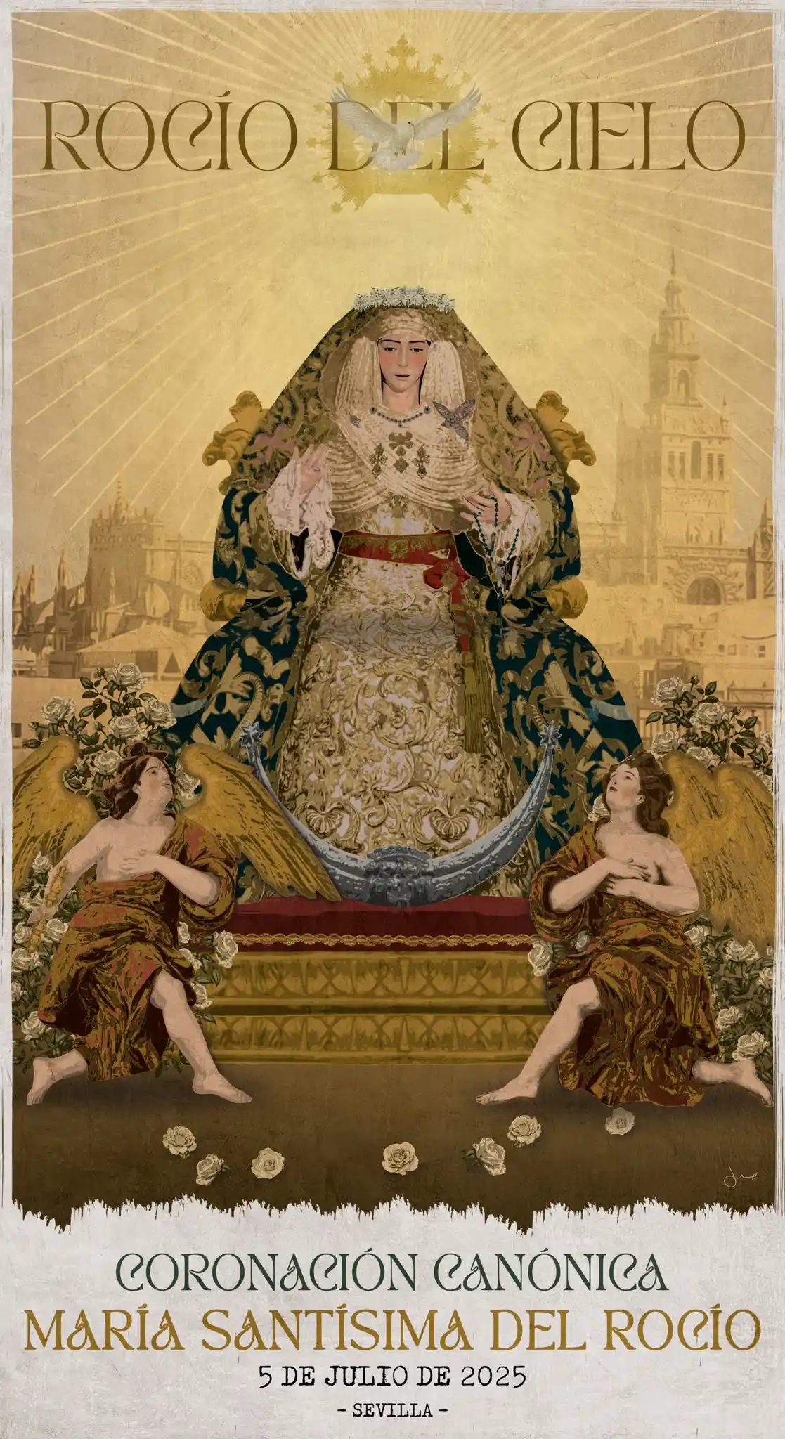 Image from HERMANDAD DE LA REDENCIÓN - ROCÍO (Sevilla): 1 mes para la Coronación Canónica de María Santísima del Rocío. ¡ROCÍ...