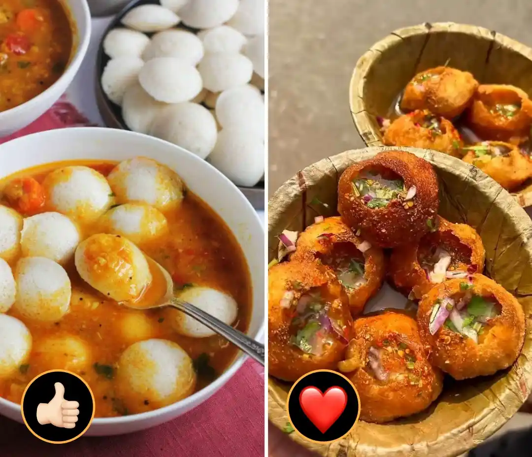 Image from Cravings: Idli - 👍🏻 Pani puri - ❤️...