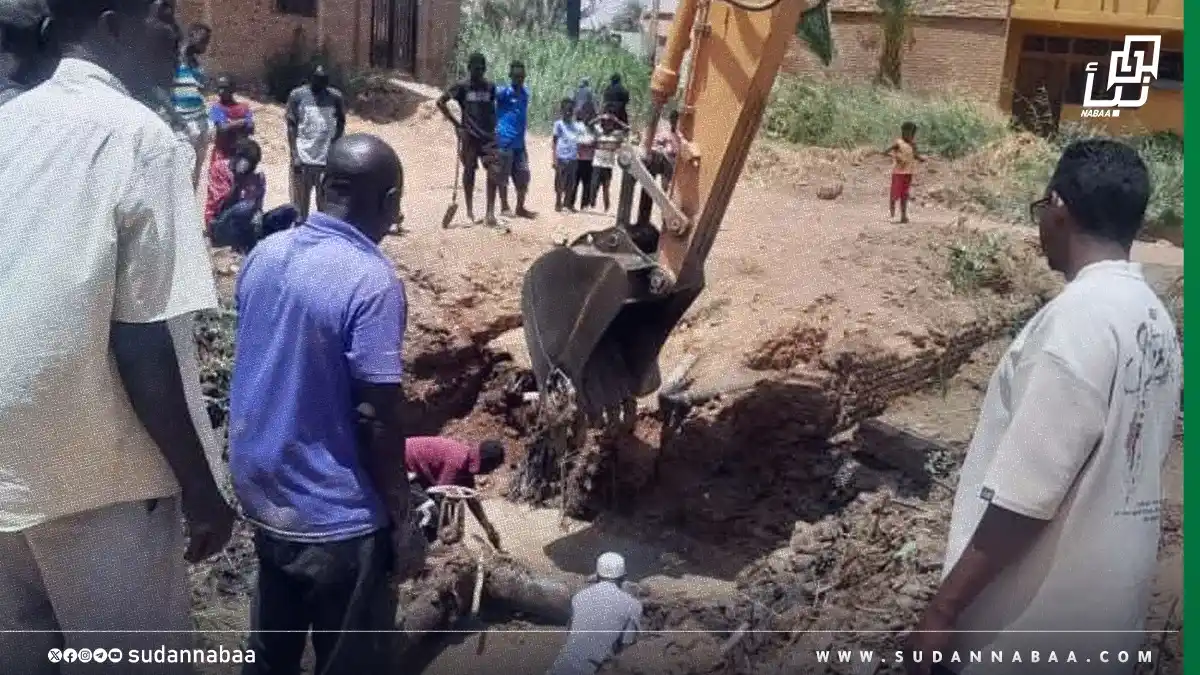 Image from نبأ السودان - Sudan Nabaa: هيئة مياه ولاية الخرطوم: صيانة خطوط مياه أم درمان تنهي أزمة "أبو كدوك"...