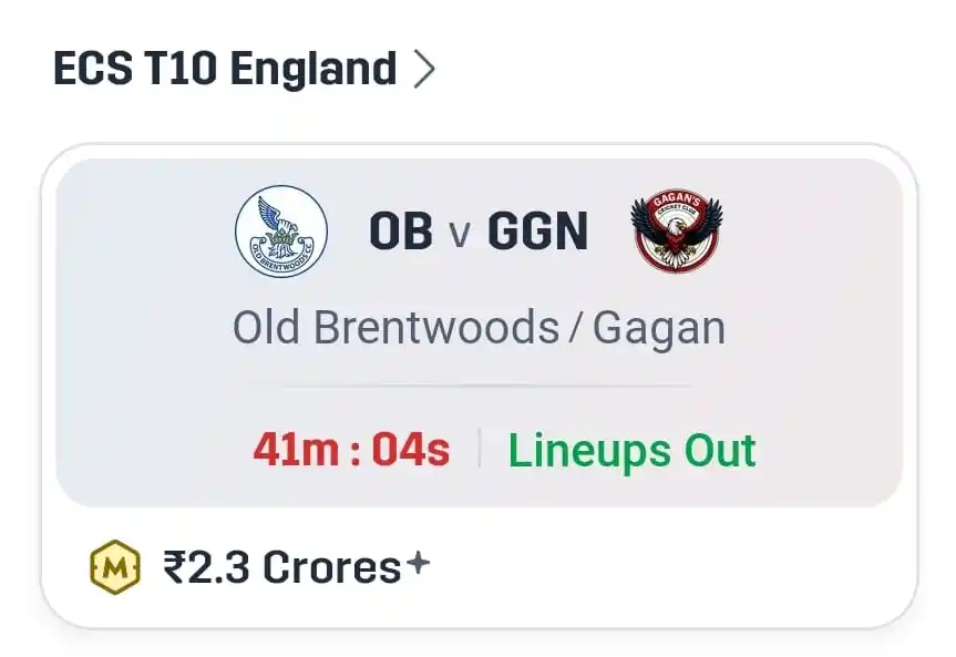 Image from Expert Dream11 Team - Prediction Best Expert Winning Dream 11 Teams - Dream11 Rank 1 GL SL H2H Teams: *ONLY 40 min Left..!*🥳🥳🎉 *After Lineups Pro Teams Added in PRO App....