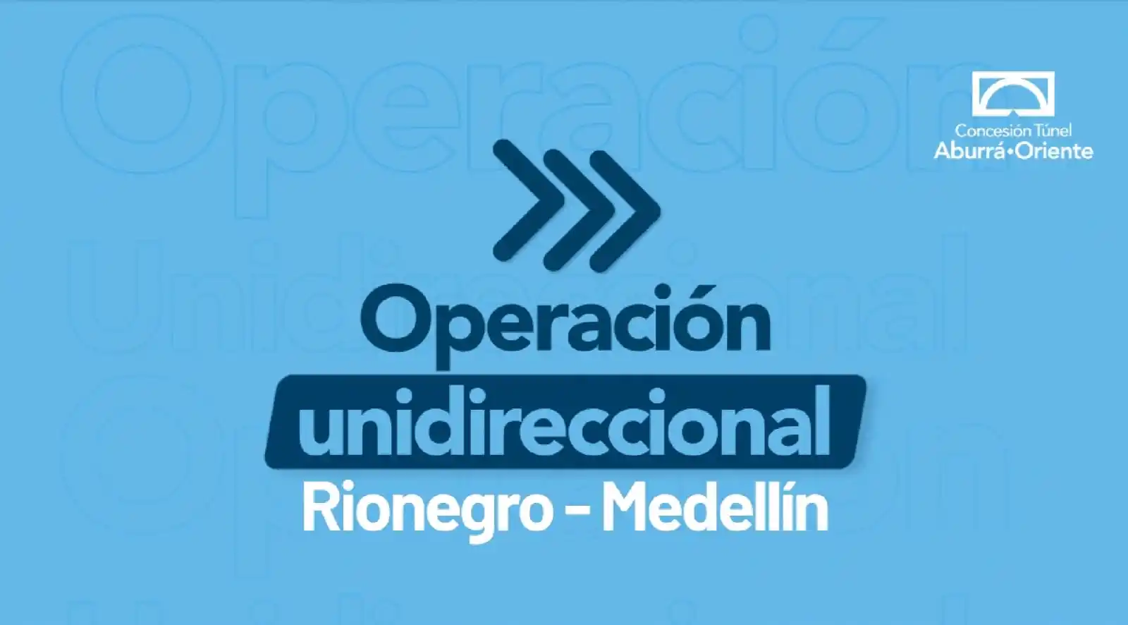 Image from Concesion Tunel Aburra Oriente: (16:40) 🔵 Cerramos el ingreso al <a class="text-blue-500 hover:underl...