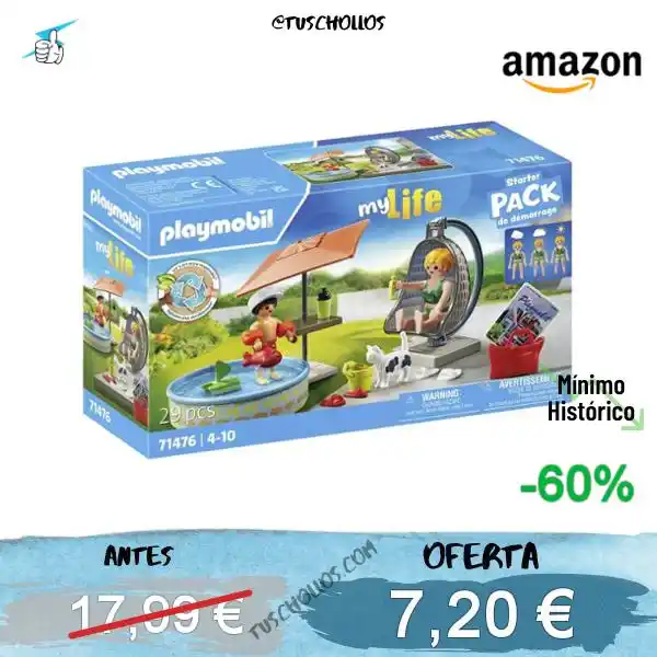 Image from Tuschollos - Ofertas, Chollos Y Gangas Todos Los Días De Amazon, Miravia Y Aliexpress!!!: 🧸 *CHOLLITO PLAYMOBIL MAMÁ E HIJO CON SILLÓN COLGANTE!!* <a class="te...