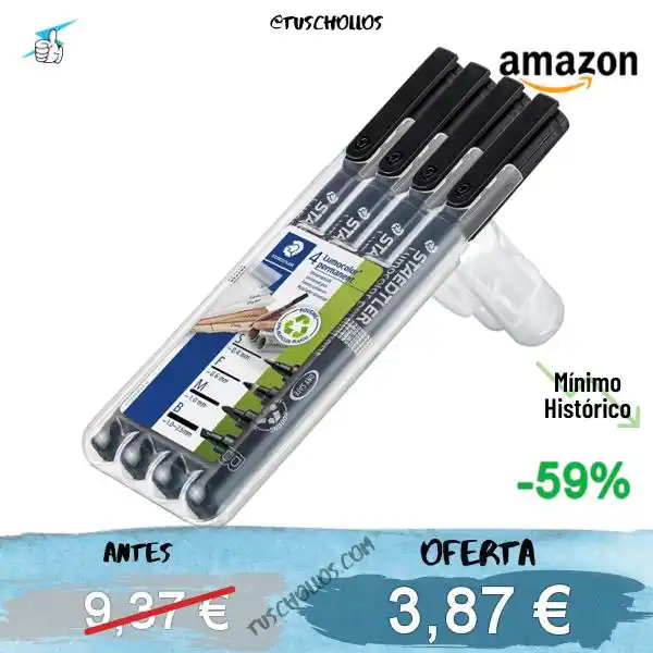 Image from Tuschollos - Ofertas, Chollos Y Gangas Todos Los Días De Amazon, Miravia Y Aliexpress!!!: *📣 CHOLLO PACK DE 4 ROTUS STAEDLER* <a class="text-blue-500 hover:und...