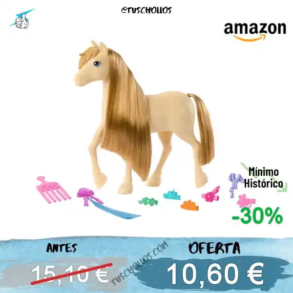 Image from Tuschollos - Ofertas, Chollos Y Gangas Todos Los Días De Amazon, Miravia Y Aliexpress!!!: 🐴 *CHOLLO YEGUA DE BARBIE* <a class="text-blue-500 hover:underline cu...