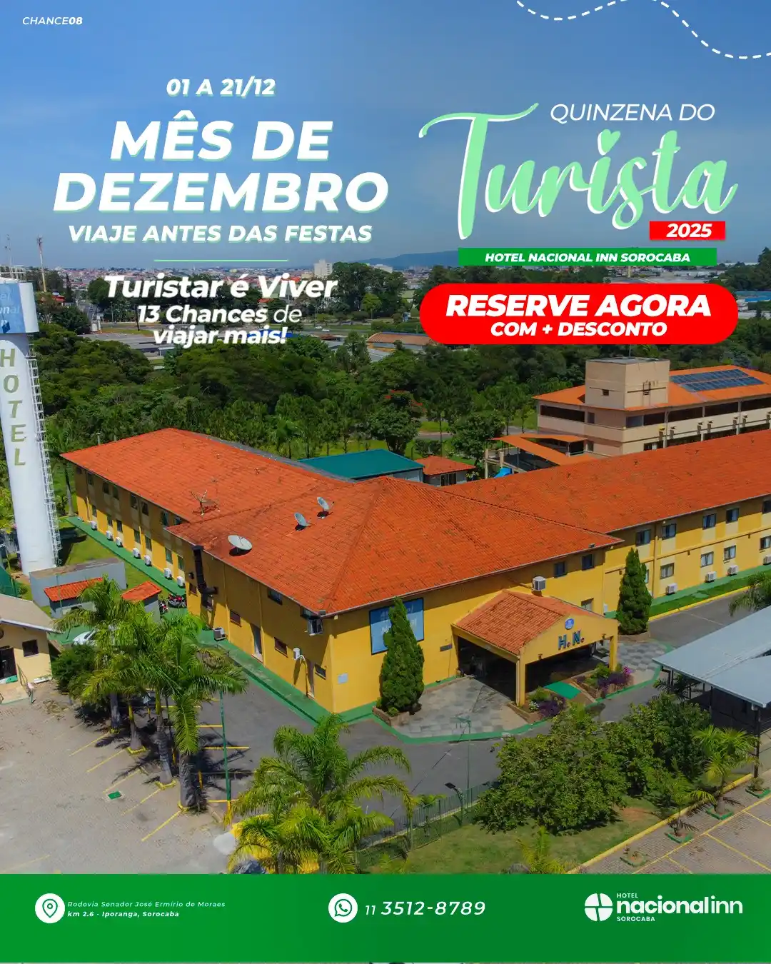 Image from Nacional Inn Sorocaba: 🎄 Dezembro é aquele mês de fazer as últimas corridas para os compromi...