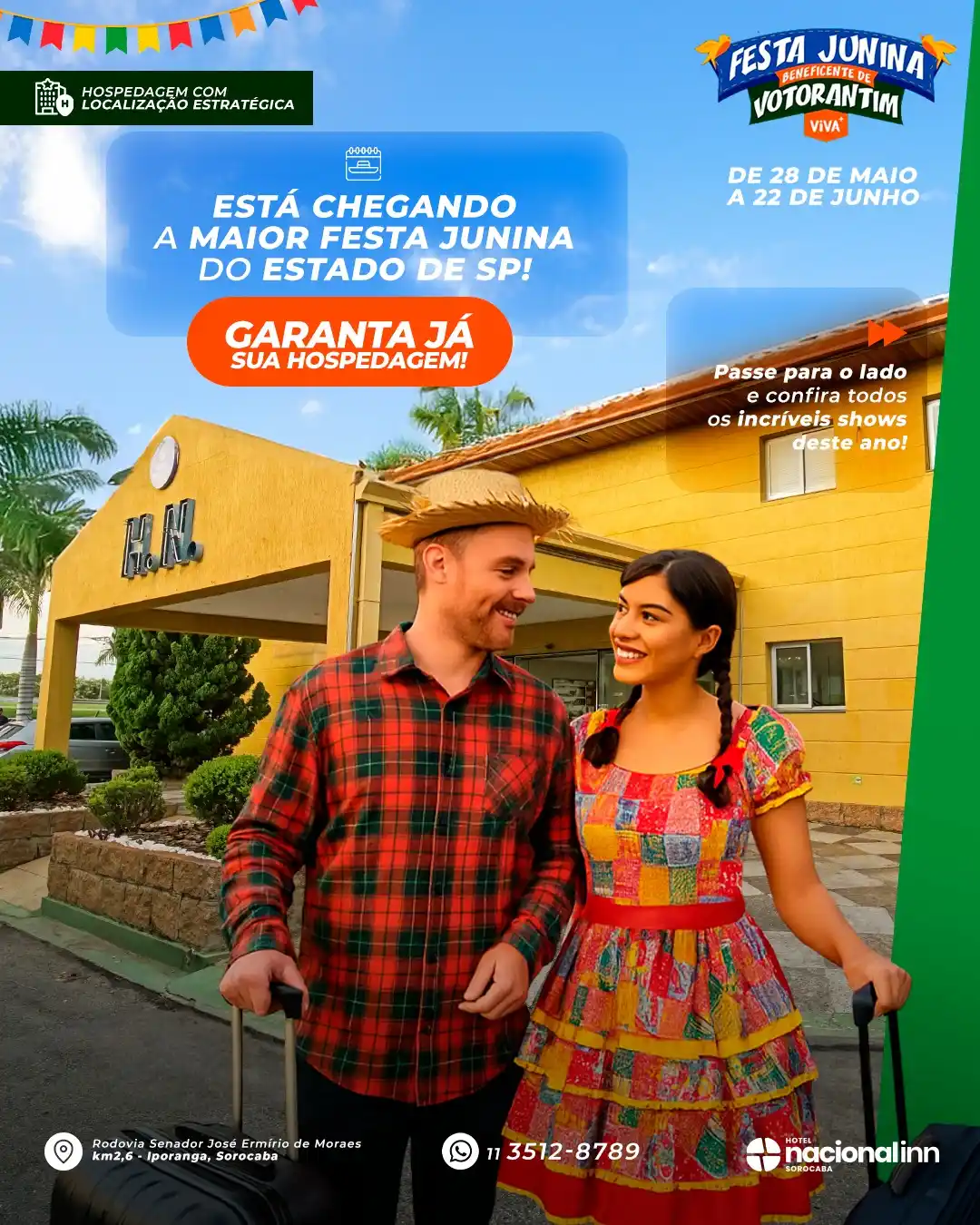 Image from Nacional Inn Sorocaba: 🤠 Já sentimos o cheirinho de quentão no ar... É tempo de festança! 🎶...