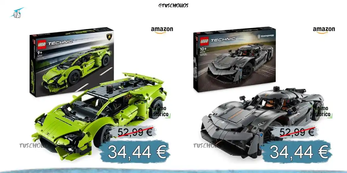 Image from Tuschollos - Ofertas, Chollos Y Gangas Todos Los Días De Amazon, Miravia Y Aliexpress!!!: *🚗 LEGOS A PRECIAZO BRUTAL!!!* <a class="text-blue-500 hover:underlin...