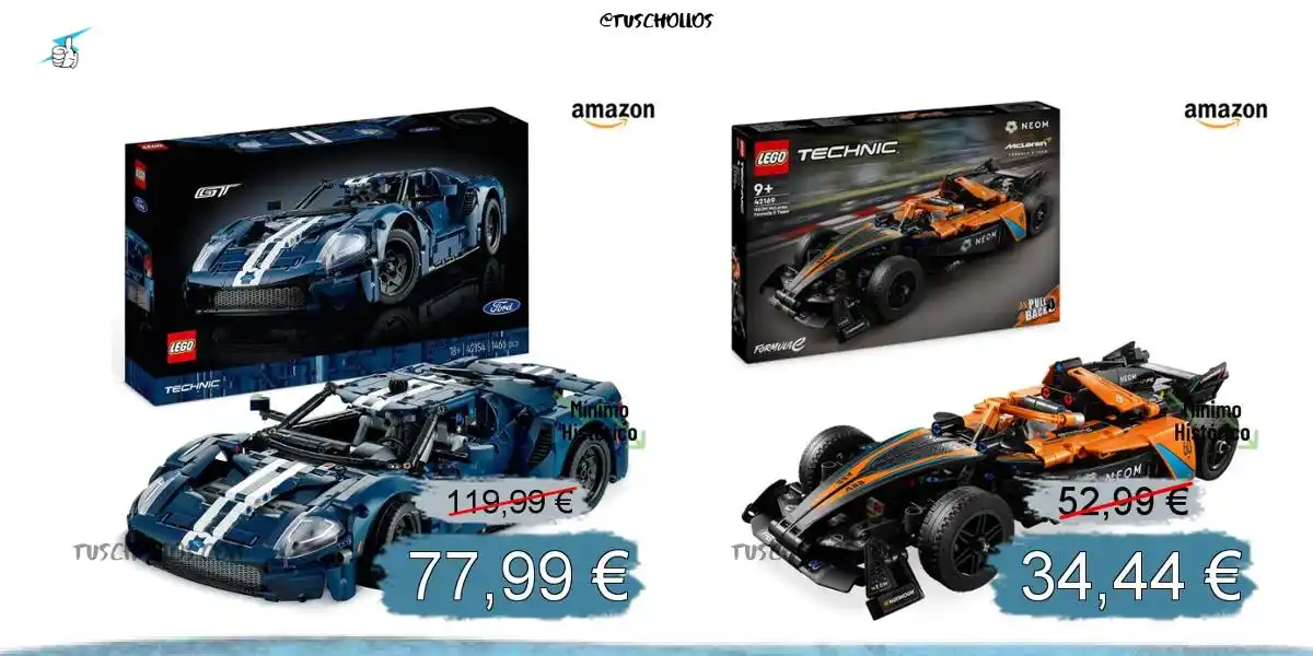 Image from Tuschollos - Ofertas, Chollos Y Gangas Todos Los Días De Amazon, Miravia Y Aliexpress!!!: *🚗 LEGOS A PRECIAZO BRUTAL!!!* <a class="text-blue-500 hover:underlin...
