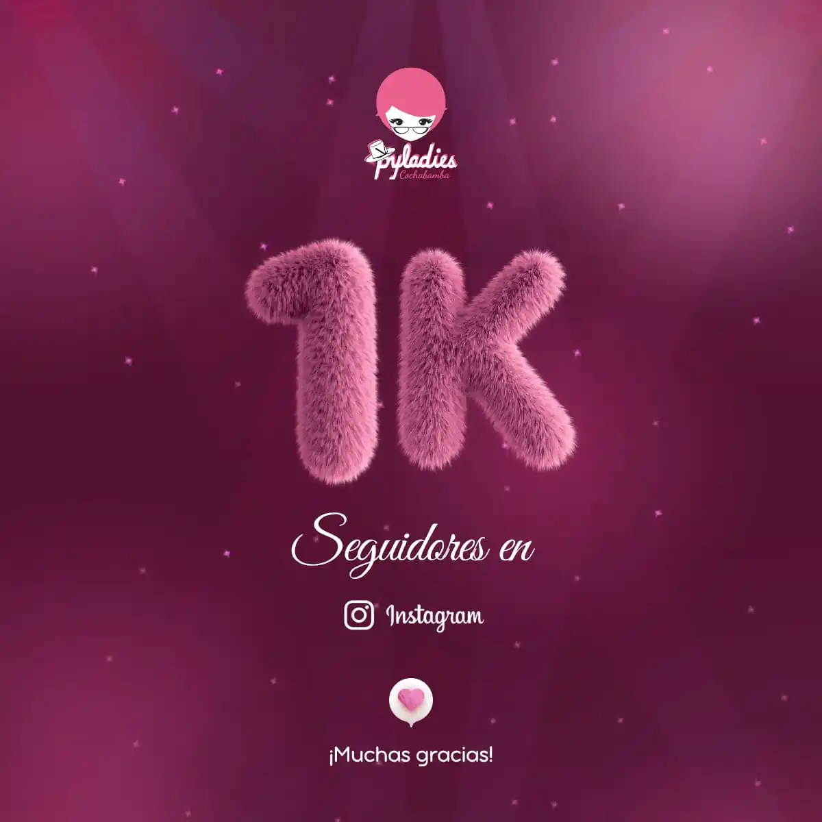 Image from PyLadies Cochabamba: 🎉 *¡SOMOS 1K de PYLOVERS!* 🐍✨ ¡No lo podemos creer! ¡Ya somos 1,00...