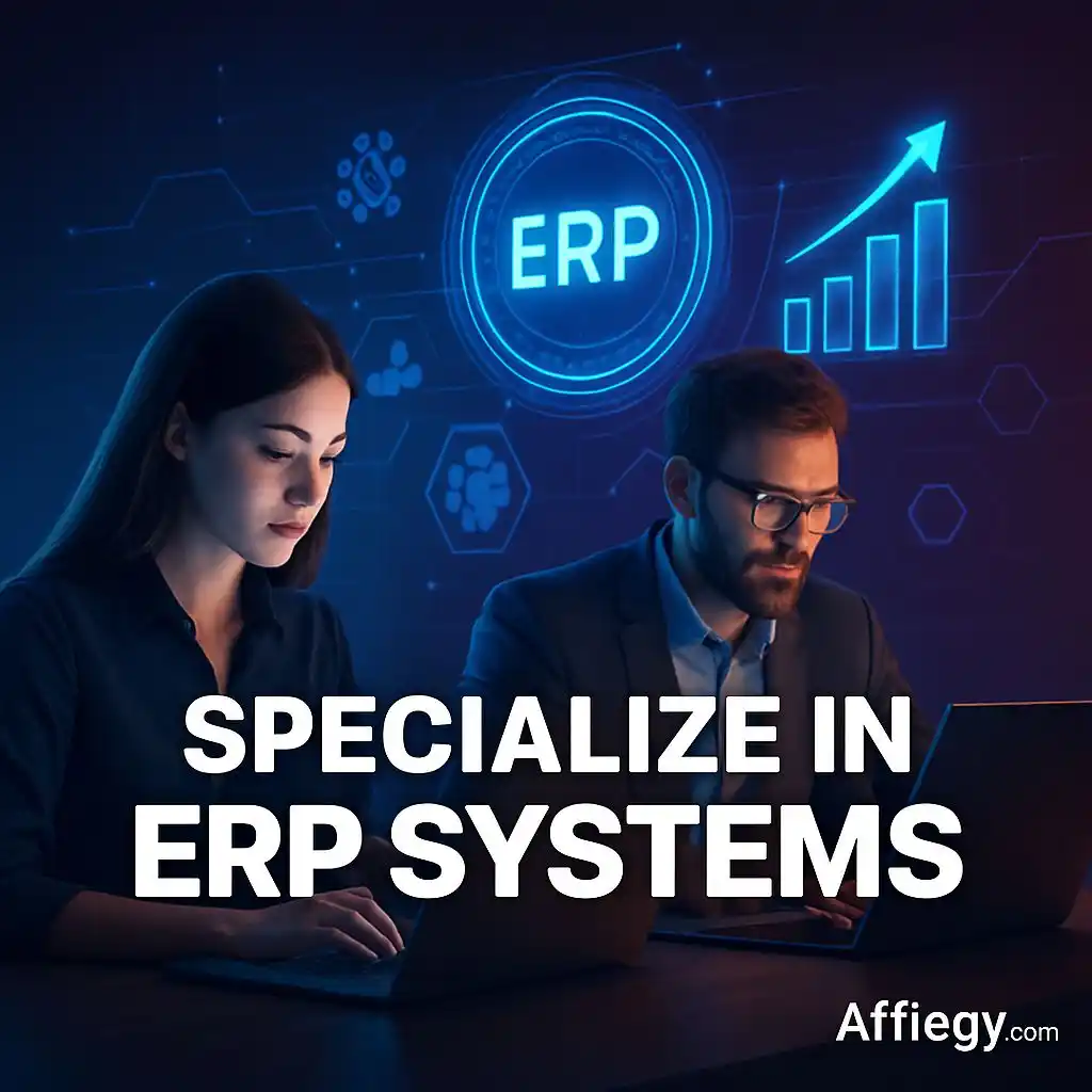 Image from افلييت مصر: أنظمة ERP: إزاي تبدأ مسيرتك في مجال بيغيّر حياتك المهنية في 2025؟ 🚀💼...