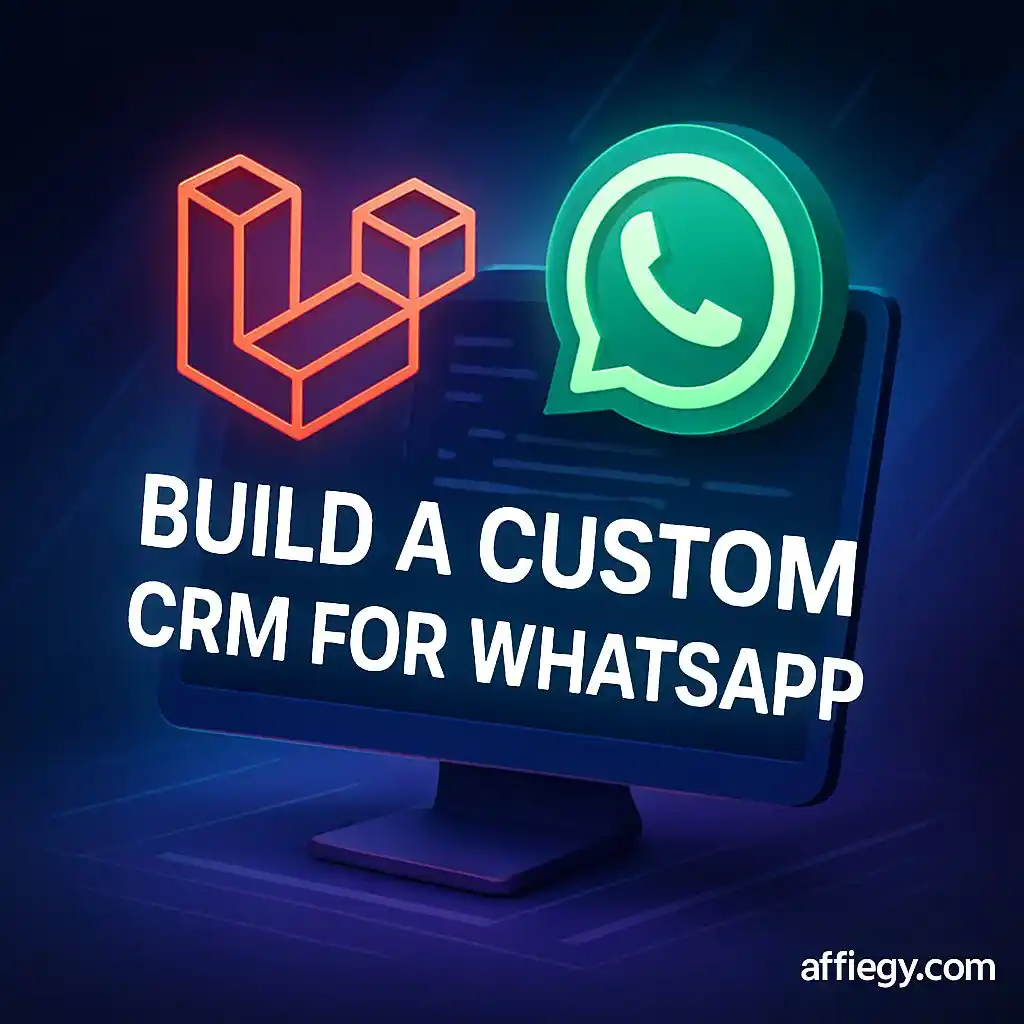 Image from افلييت مصر: إزاي تبني نظام CRM لواتساب باستخدام Laravel وتربطه مع واتس360 CRM 🚀 ...