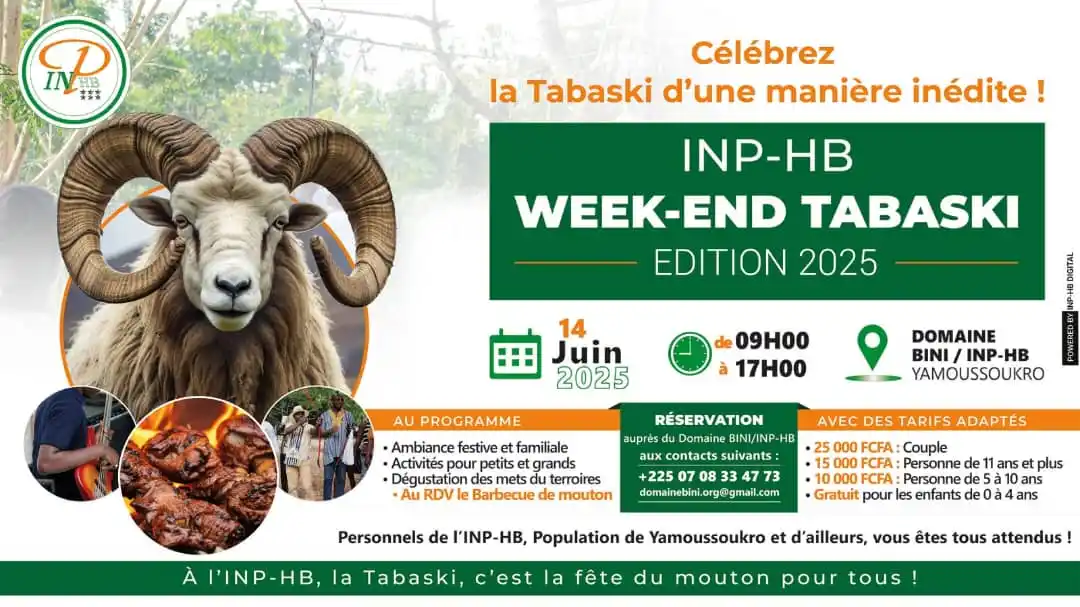 Image from INP-HB Officiel: ๐๐ฬ๐ฅ๐ฬ๐๐ซ๐๐ณ ๐ฅ๐ ๐๐๐๐๐ฌ๐ค๐ข ๐๐ฎ๐ญ๐ซ๐๐ฆ๐๐ง๐ญ ๐๐ฏ๐๐ ๐ฅโ...