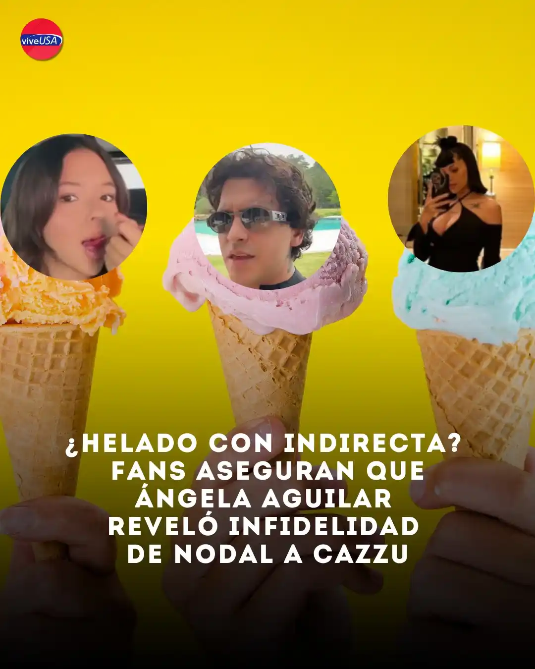 Image from Vive USA: *Como la mermelada de Shakira, helado de Ángela Aguilar delataría infi...