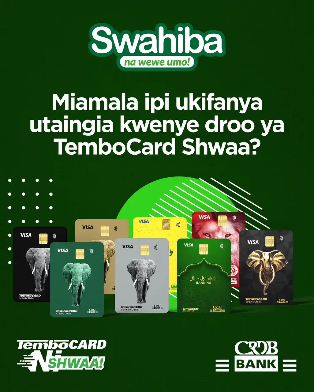 Image from CRDB Bank Plc: Droo inakaribia jamani, kwa mnaojua tupe majibu kwenye poll <a class=...