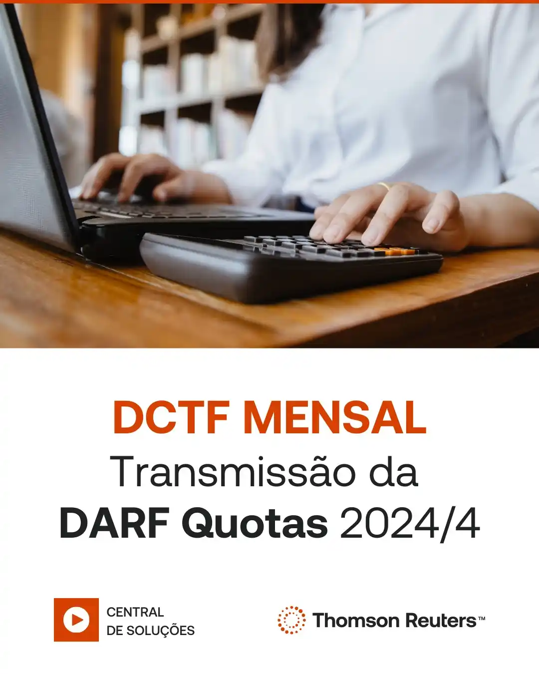 Image from Central de Soluções Domínio: E aí? 😃 Vamos falar sobre as mudanças na DCTF Mensal? 📆 A partir de...