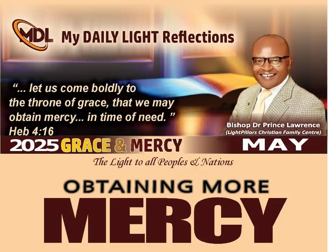 MDL - My DAILY LIGHT Reflections post