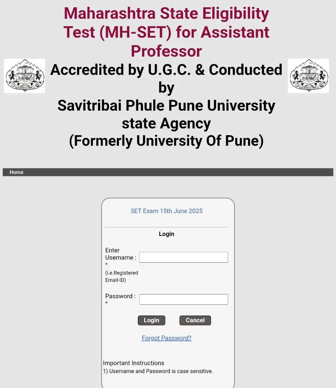 Image from 𝐕𝐈𝐒𝐈𝐎𝐍 𝐌𝐏𝐒𝐂: *SET ( सेट ) परिक्षेचे हॉल तिकीट आले आहेत* ➡️ Link https://setexam.u...