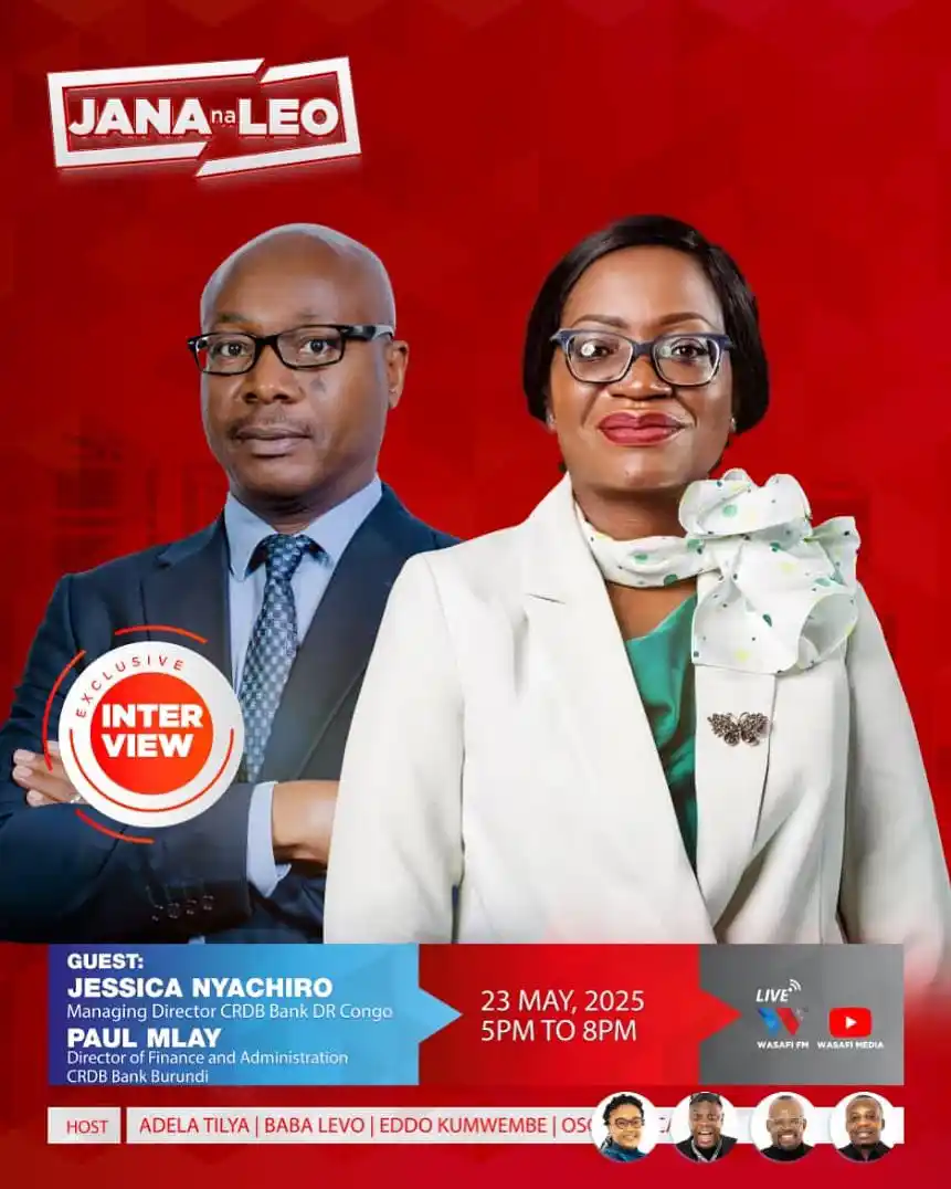 Image from CRDB Bank Plc: Swahiba, Benki iliyovuka mipaka inaongea  Usikose kutusikiliza kupitia...