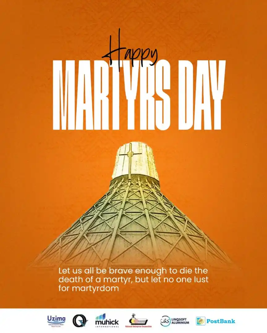 Image from NEC F.C: Their courage inspires us to great faith, may this day continue to ins...