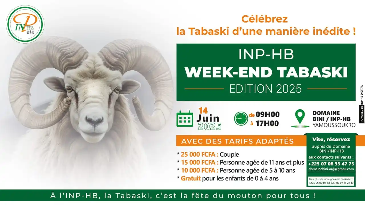 Image from INP-HB Officiel: ๐๐๐ข๐ฏ๐๐ณ ๐ฅ๐ ๐๐๐๐๐ฌ๐ค๐ข ๐๐ฎ๐ญ๐ซ๐๐ฆ๐๐ง๐ญ ๐๐ฏ๐๐ ๐ฅโ๐๐๐...