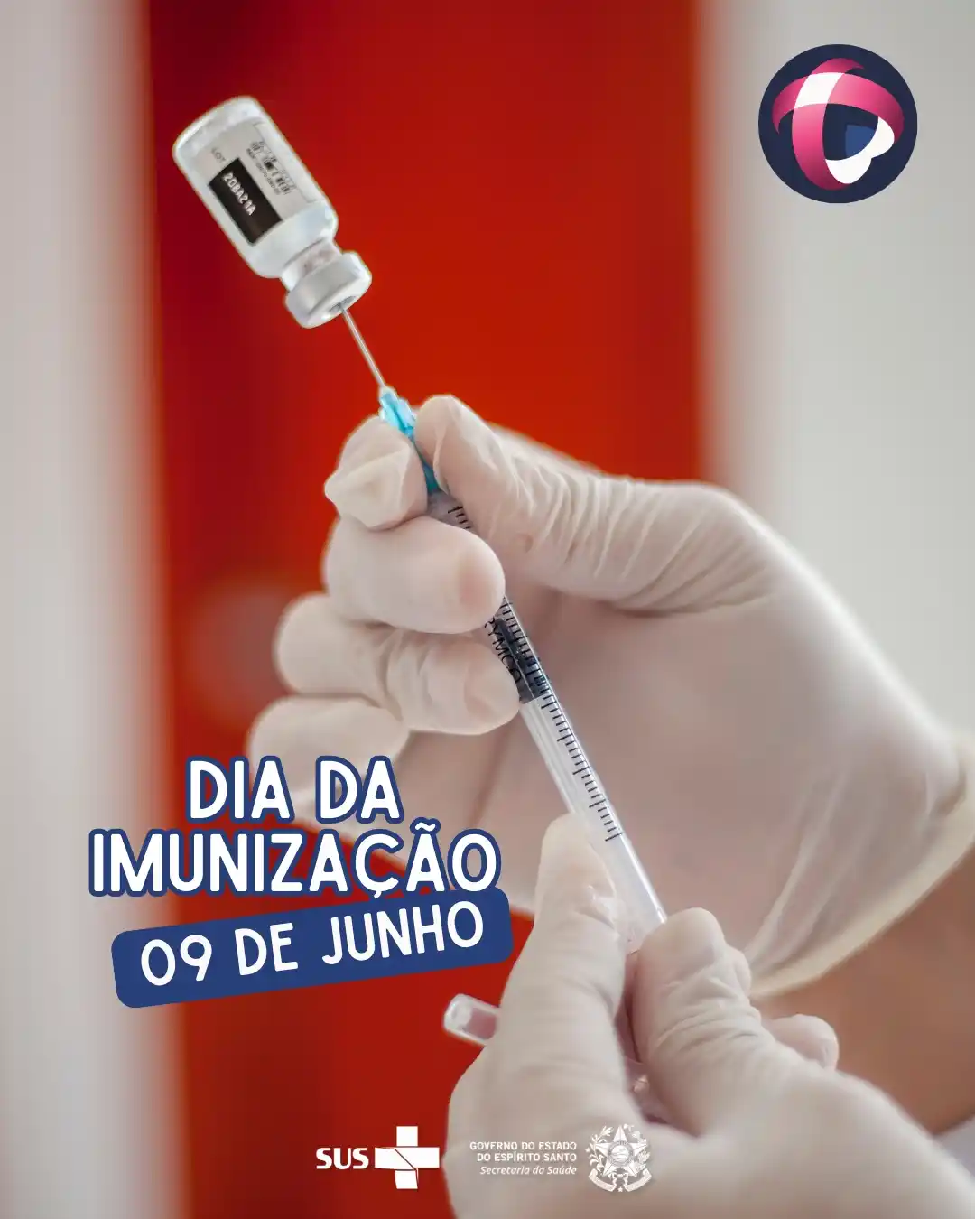 Image from Fundação iNOVA Capixaba: 💉 *9 de Junho – Dia da Imunização* A imunização é uma das formas mai...