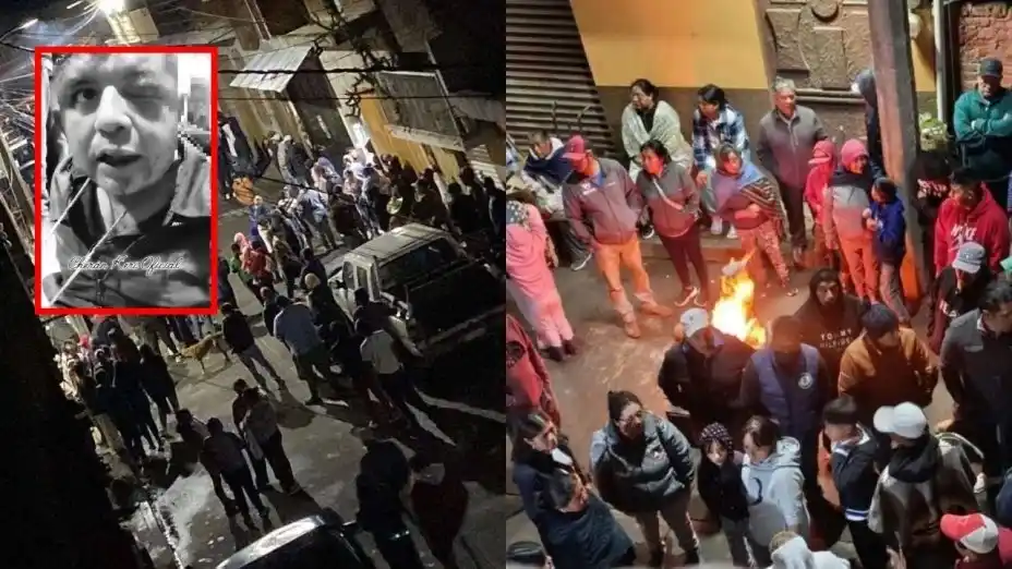 Image from Fuerza Informativa Azteca: *Hicieron justicia por mano propia en Michoacán* El homicidio de un a...
