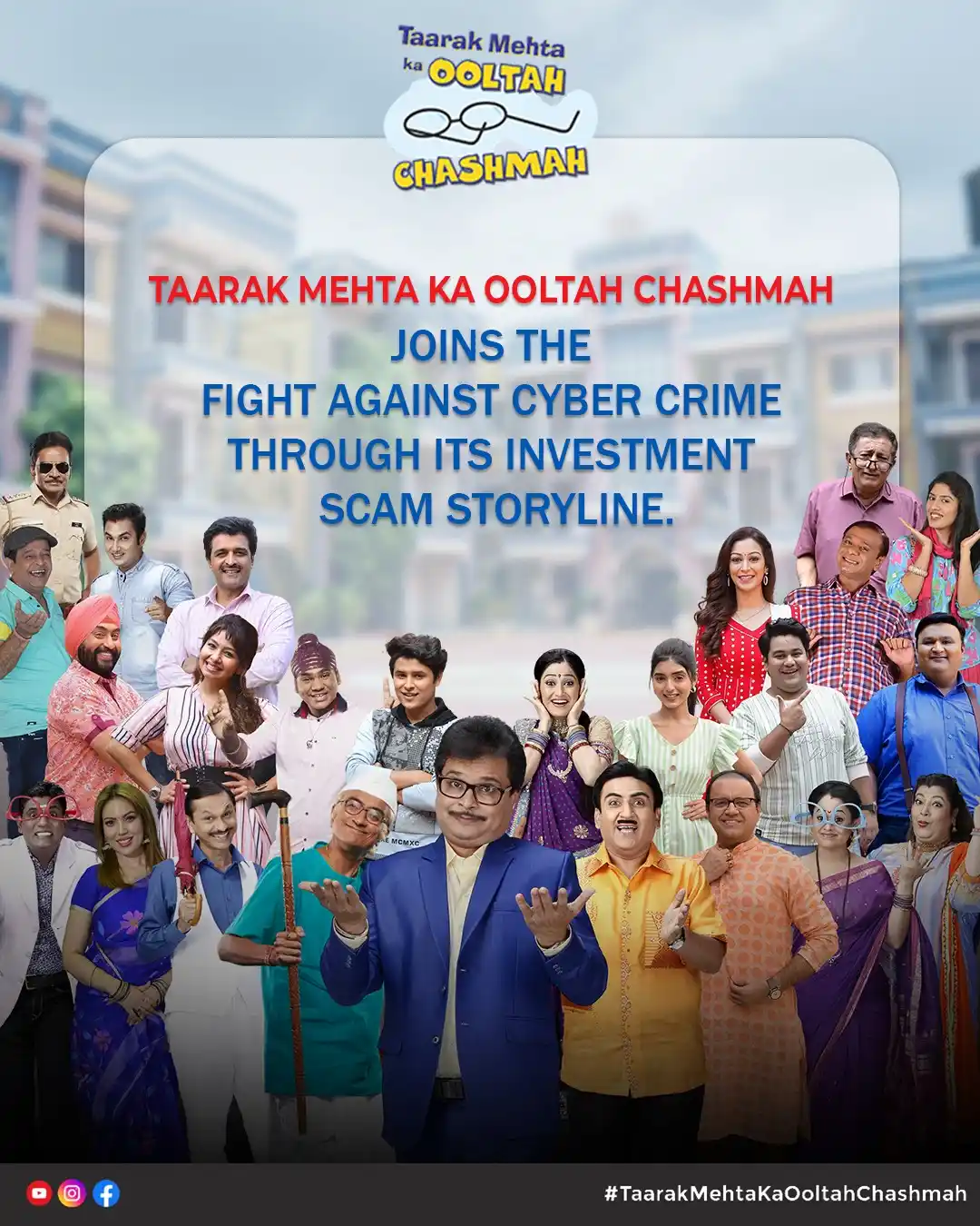 Image from Taarak Mehta Ka Ooltah Chashmah NFP: Join your favourite Gokuldham Society members as they raise awareness ...