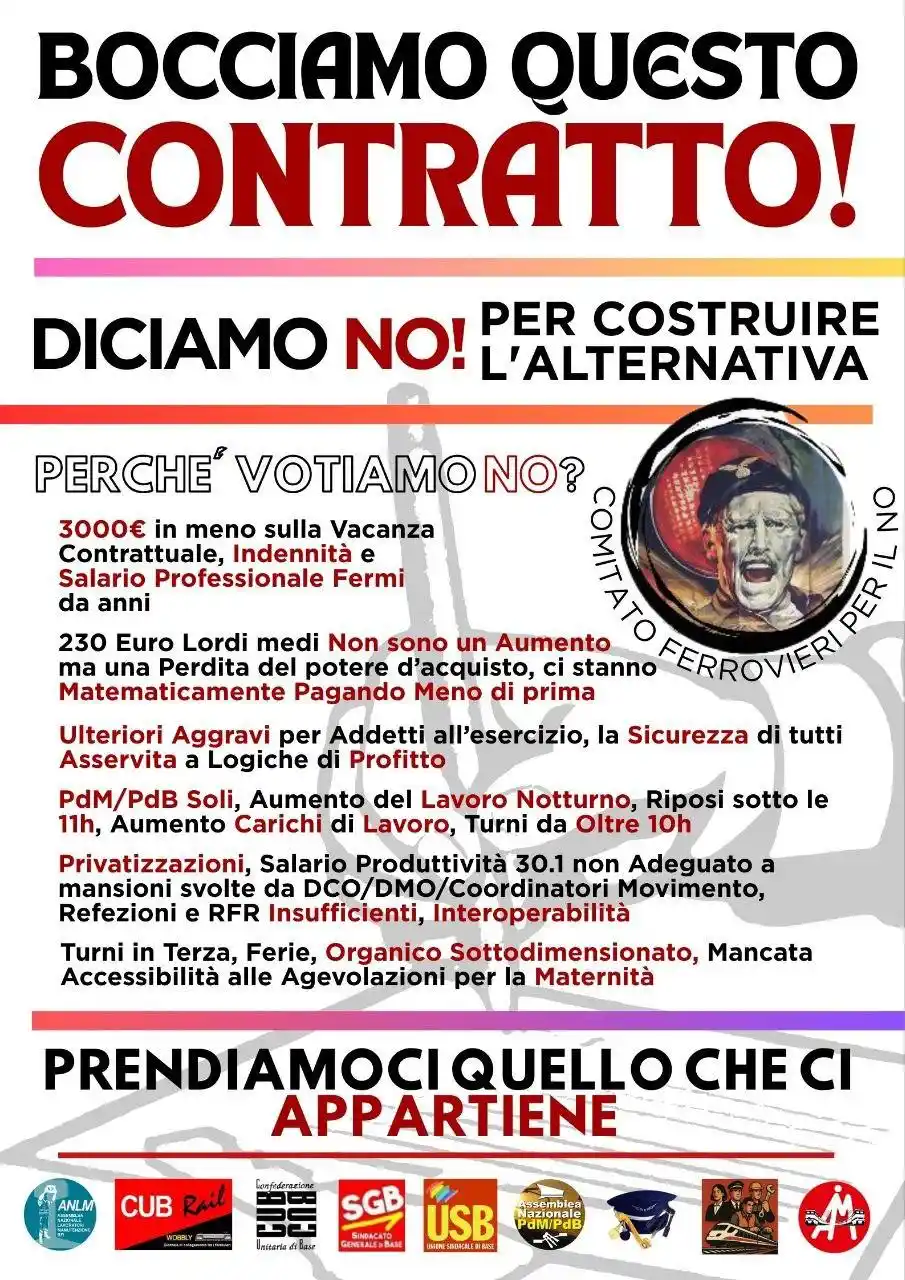 Image from Assemblea Nazionale PdM/PdB: _L’Assemblea Nazionale PdM/PdB partecipa e sostiene il Comitato Ferrov...