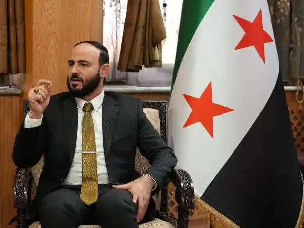 Image from أبناء سوريا صوت واحد: محافظ حلب المهندس عزام الغريب في منشور عبر الانستغرام:  📌  السيد الرئ...