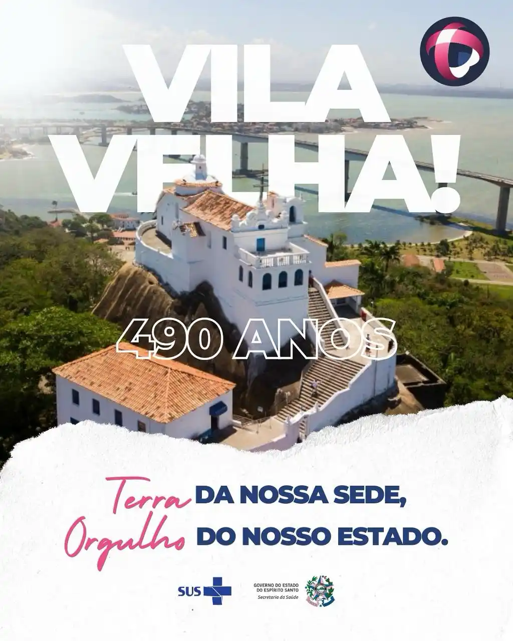 Image from Fundação iNOVA Capixaba: 🎉 Parabéns, Vila Velha! Hoje celebramos mais um ano da cidade que é s...