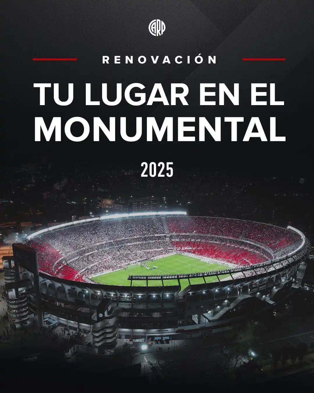 Image from River Carp: *💲 PRECIOS | TLM Clausura 2025 🏟️* *Sívori / Centenario baja $0* *S...
