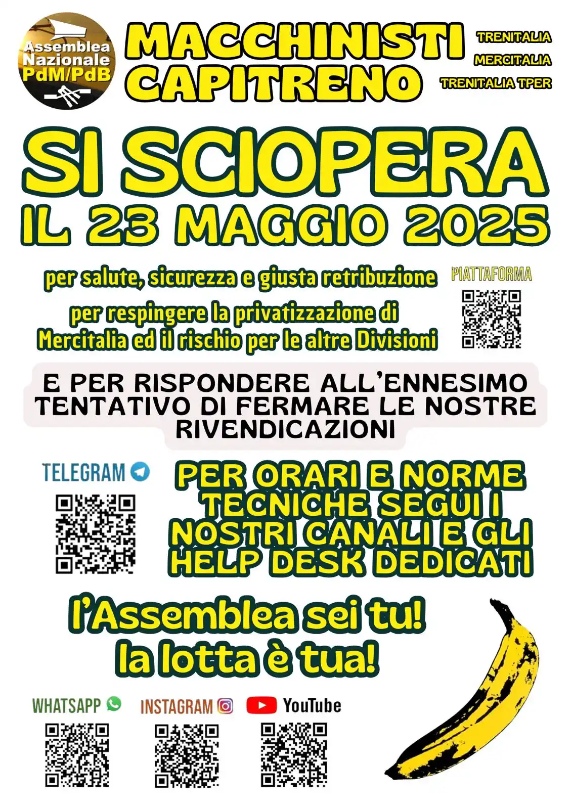 Assemblea Nazionale PdM/PdB post