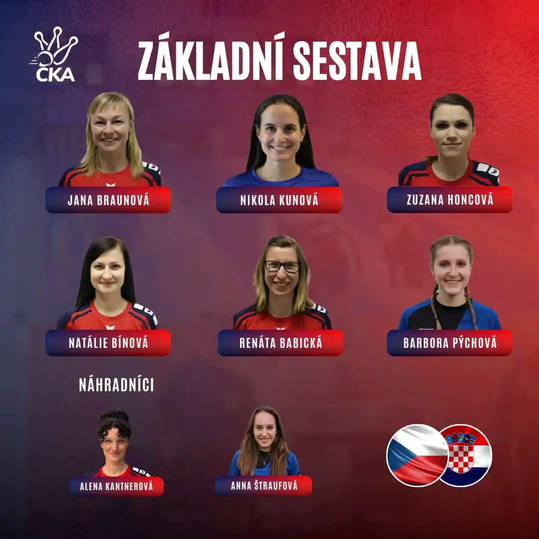 Image from České kuželky: Za několik minut začne souboj o postup do finále MS. Česko vs. Chorvat...