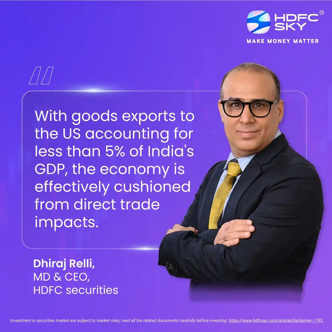 Image from HDFC SKY: HDFC Securities MD & CEO Dhiraj Relli issues a stark warning: If earni...