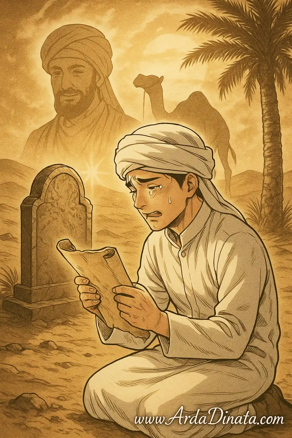 Image from KOLOM ARDA DINATA: Cerpen: Senyum Abadi https://blog.ardadinata.com/2025/05/cerpen-senyum...