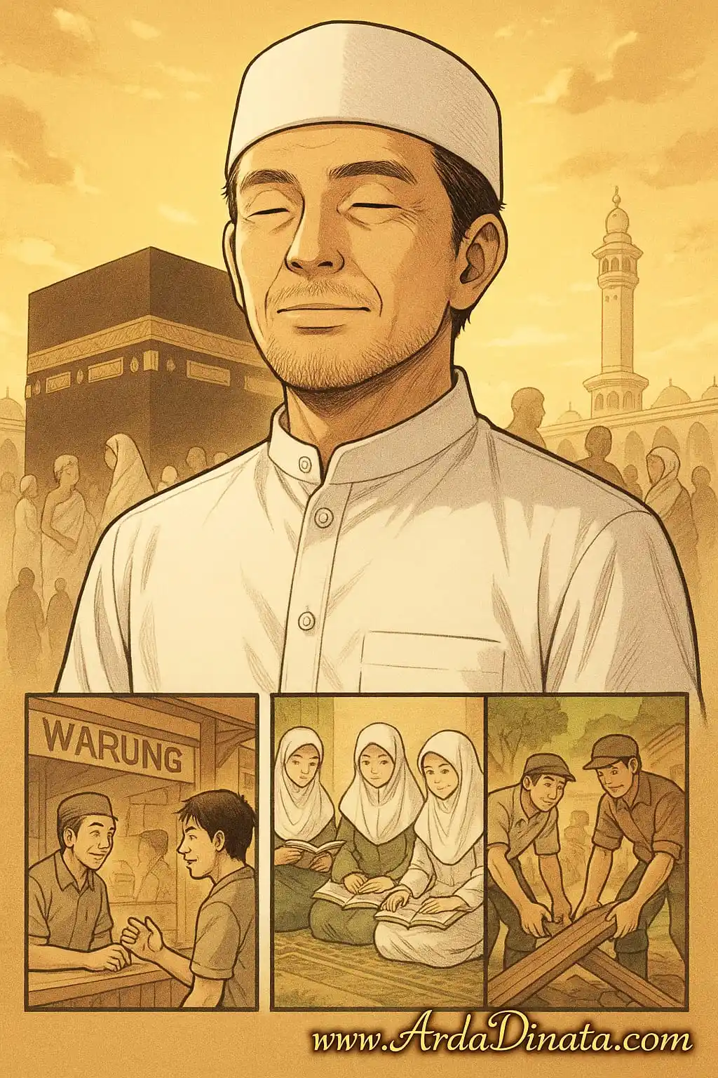 Image from KOLOM ARDA DINATA: Dari Tanah Suci Menuju Transformasi Sosial: Ketika Ibadah Haji Menjadi...