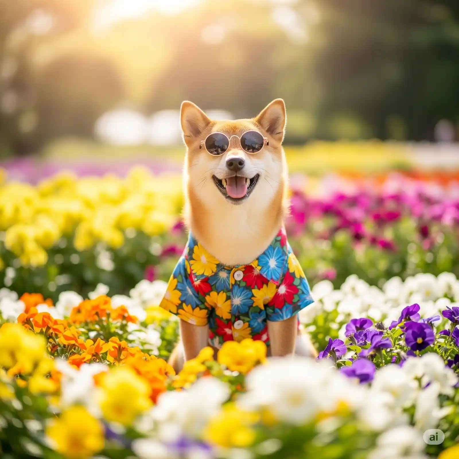 Image from Cultura Alternativa Site : Domingou com muita alegria e estilo por aqui! 😎🐶 Que o seu domingo s...
