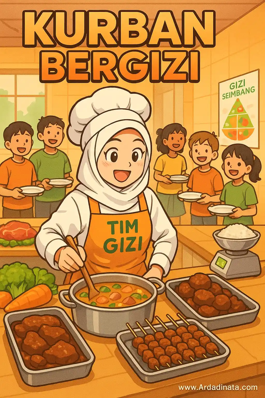 Image from KOLOM ARDA DINATA: Kurban Bergizi: Transformasi Ibadah Kurban Menjadi Program Makan Bergi...