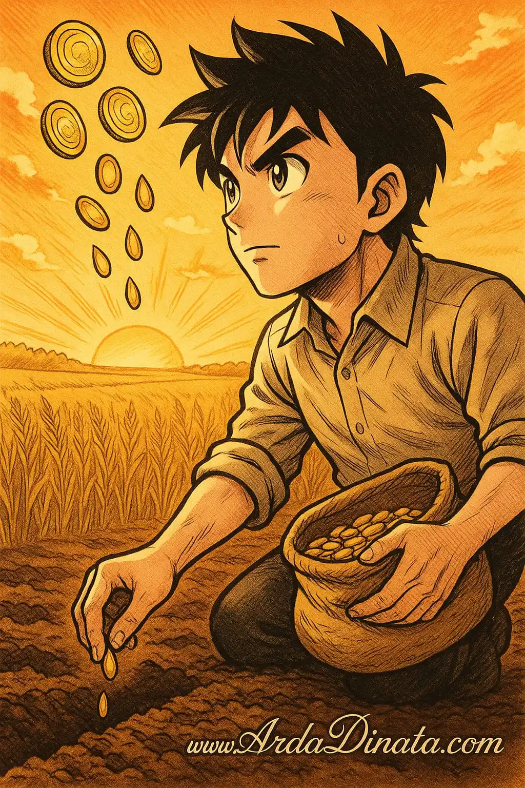 Image from KOLOM ARDA DINATA: Seeds of Gold: The Persistent Path to Prosperity | https://www.dolarbo...
